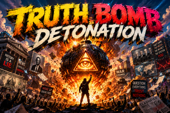 🎧TRUTH BOMB DETONATION FROM THE ALBUM ANOMALY - THE_EDGE_CASE - TRACK 9 - TRUTH BOMB DETONATION