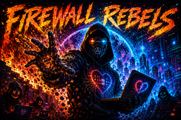 🎧FIREWALL REBELS FROM THE ALBUM ANOMALY - THE_EDGE_CASE - TRACK 3 - FIREWALL REBELS