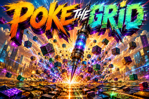 🎧POKE the GRID FROM THE ALBUM ANOMALY - THE_EDGE_CASE - TRACK 8 - POKE the GRID